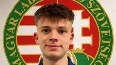 Csorbics Dániel játékvezető az NB III keret kapujában